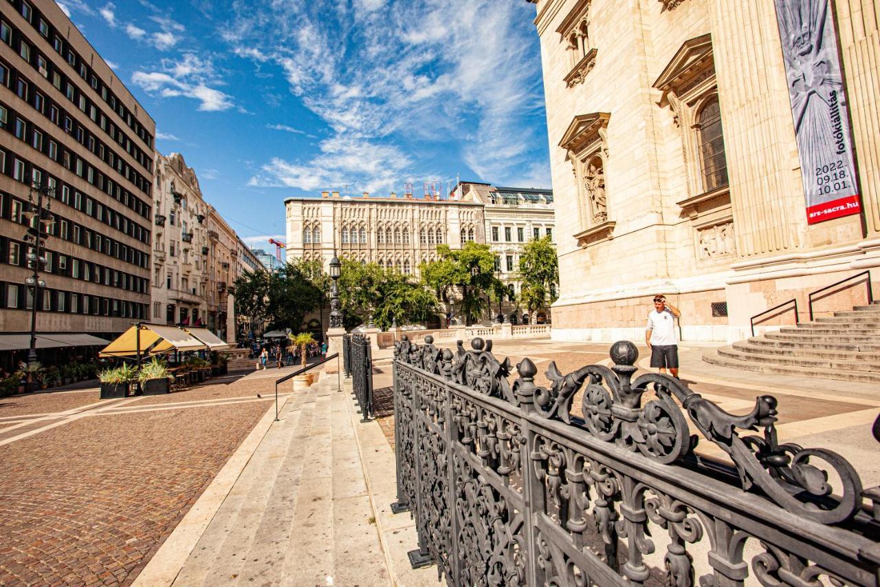 Basilica -Quiet, Privat, Balcony, The Best Area Budapest Eksteriør bilde